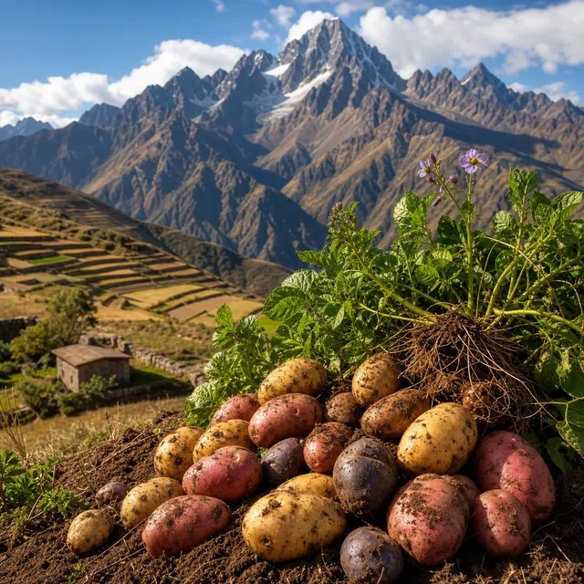 Aardappelen in de Andes
