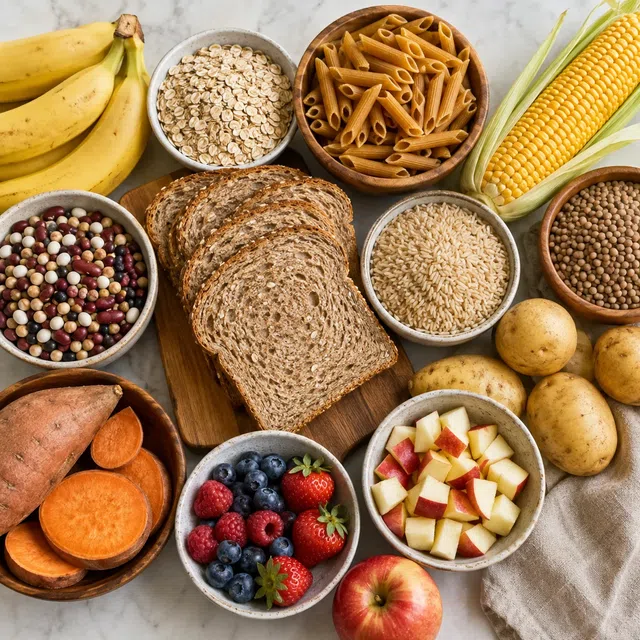 Aperçu de différentes sources et composantes nutritives des glucides